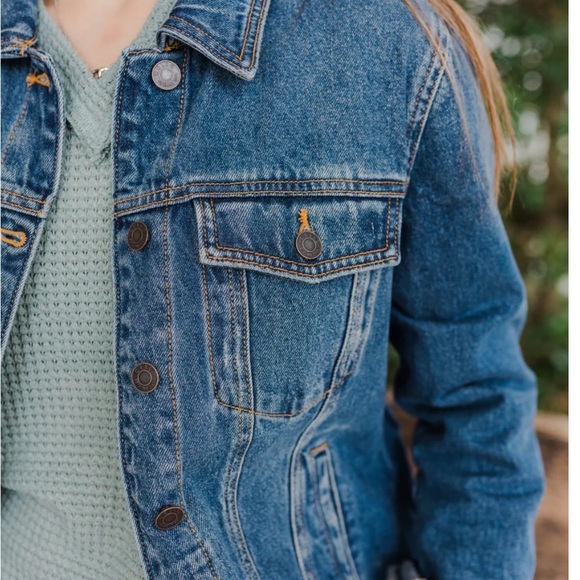 Cello  Blue Denim Jacket - Picture 2 of 11